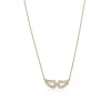 Classy mini wings halsband