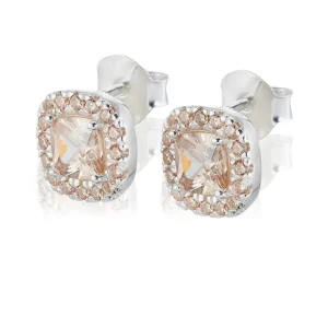 Glamorous örhängen studs - champagne