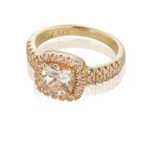 Glamorous ring - champagne