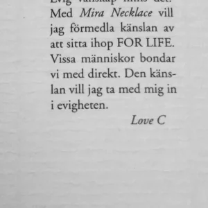 Mira halsband kraftig