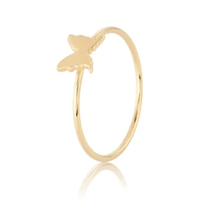 Petite papillion ring - GP