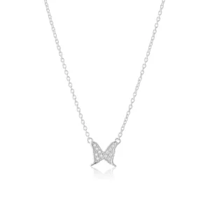 Petite papillion sparkling halsband