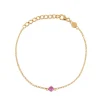 Time to glow mini armband - pink