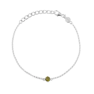 Time to glow mini armband - green