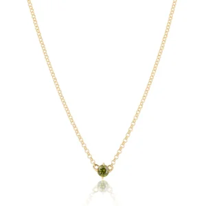 Time to glow mini halsband - green