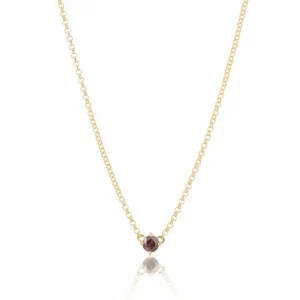 Time to glow mini halsband - smoke